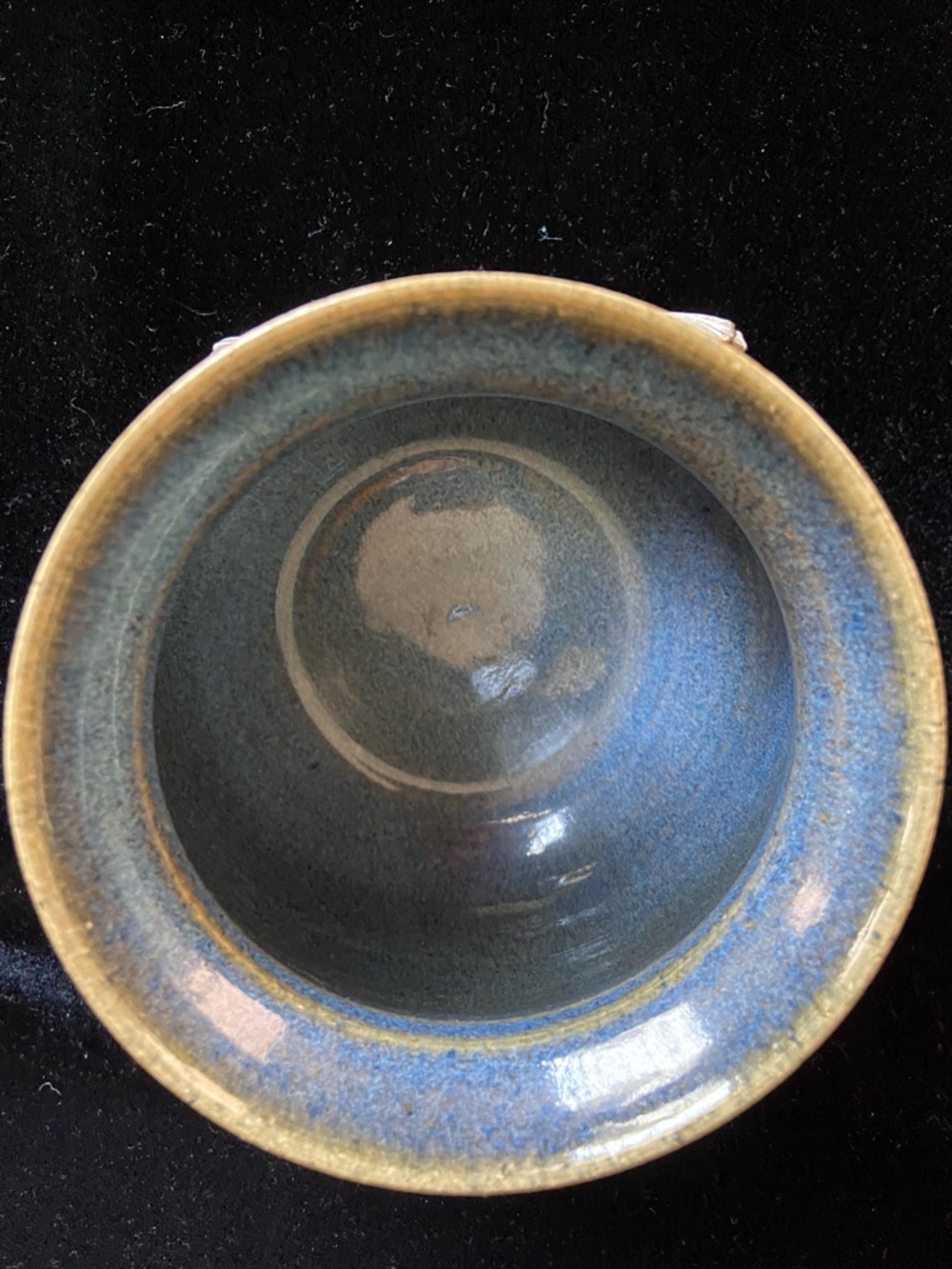 🩵 Studio Pottery Hand Thrown Hummingbird Plaque Candle Holder Artist Signed - Picture 3 of 9
